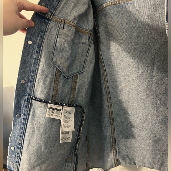 Levi’s Altered Reform Denim Patchwork Trucker Jacket - Picture 11 of 16